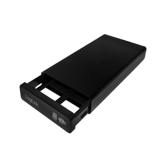 Zewnętrzna obudowa HDD 3.5 cala, SATA, USB3.0, Czarna Aluminiowa 
