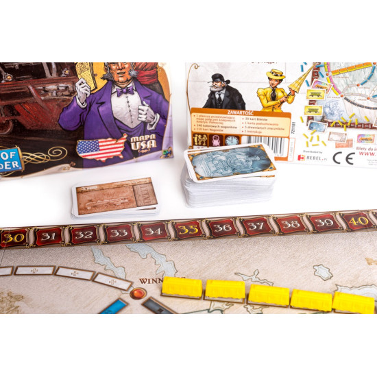 Gra Wsiąść do Pociągu USA