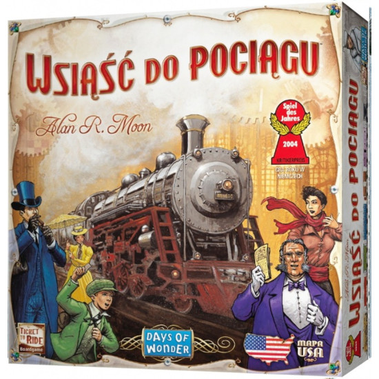 Gra Wsiąść do Pociągu USA