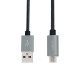 Kabel USB 2.0 A męski do Micro-B męski, dł. 2m Szary 