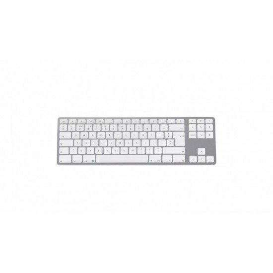 Klawiatura aluminiowa Mac Tenkeyless Bluetooth Srebrna