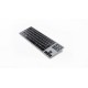 Klawiatura aluminiowa Mac Tenkeyless Bluetooth Space Szara