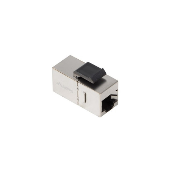 Łącznik keystone gniazdo RJ45 - RJ45 FTP kat.6 do puszki montażowej złączka sieciowa 