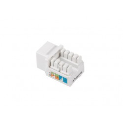 Moduł keystone gniazdo RJ45 - LSA UTP kat.6 90 stopni do puszki montażowej 