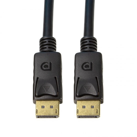 Kabel DisplayPort 1.4 8K, 1m Czarny 