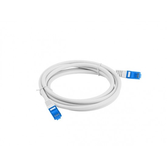 Patchcord kat.6a S/FTP CCA 1m Szary 