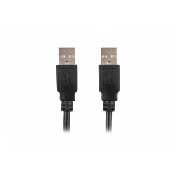 Kabel USB-A M/M 2.0 1.8m Czarny 