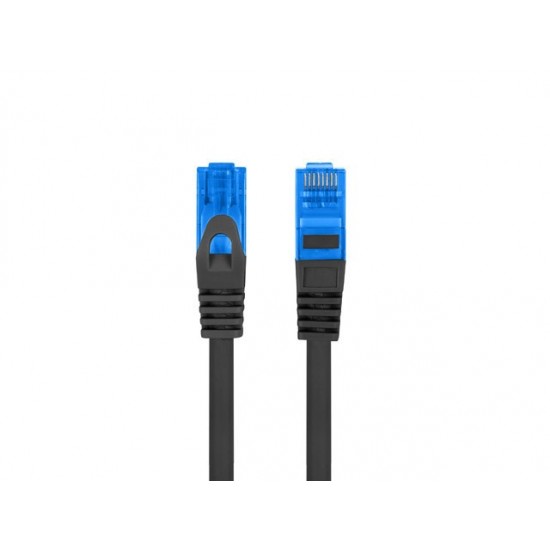 Patchcord kat.6a S/FTP CCA 3.0m Czarny 