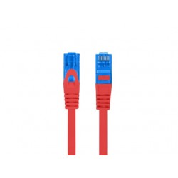 Patchcord kat.6a S/FTP CCA 3.0m Czerwony 