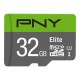 Karta pamięci MicroSDHC Elite 32GB P-SDU32GU185GW-GE 