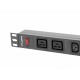 Listwa zasilająca Rack PDU 19 cali 1U 16A 2X C19 8X IEC C13 