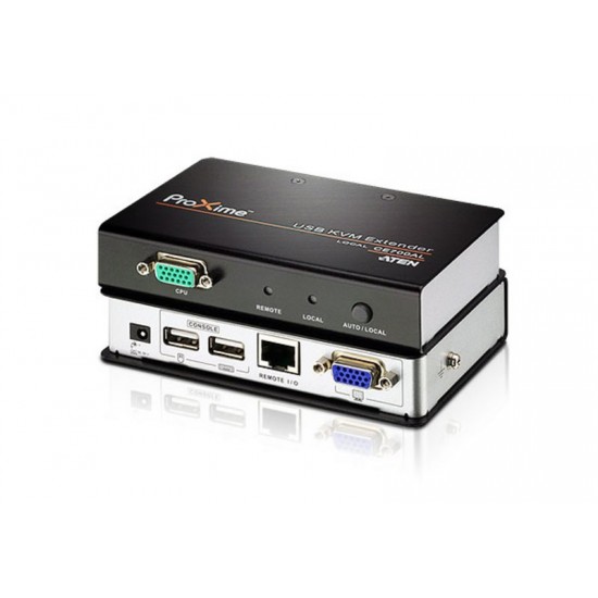 Przedłużacz USB VGA Cat 5 KVM 1280x1024@150 CE700A