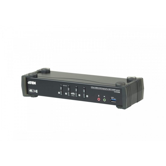 Przełącznik USB 3.0 4K DP MST KVM 4-portowy CS1924M