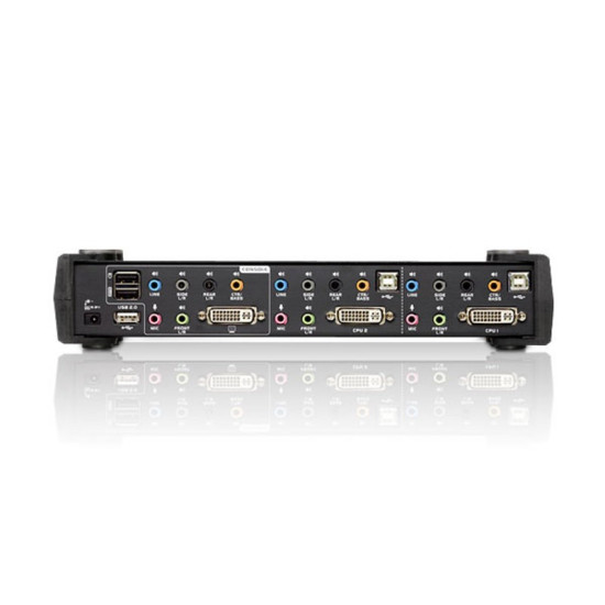 Przełącznik USB DVI Dual Link / CH7.1 Audio KVMP CS1782A