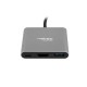 Multi Port Fowler mini USB-C PD, USB 3.0, HDMI 4K 