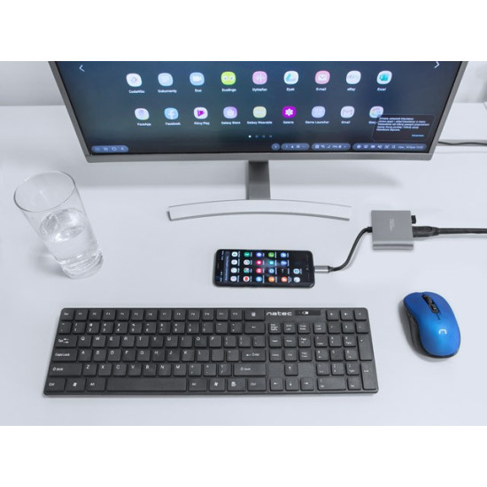 Multi Port Fowler mini USB-C PD, USB 3.0, HDMI 4K 