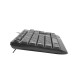 Klawiatura Trout Slim czarna USB 