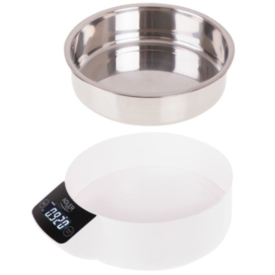 Waga kuchenna z misą AD 3166 