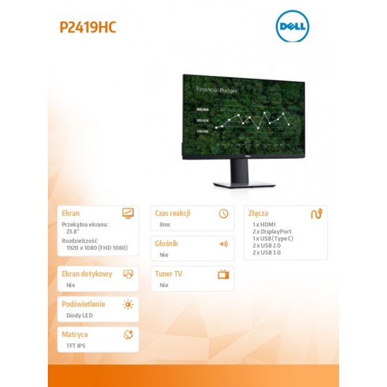 Monitor P2419HC 23,8