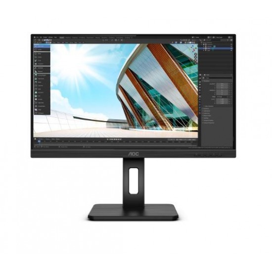 Monitor 24P2Q 23.8 IPS DP DVI HDMI USB Pivot 