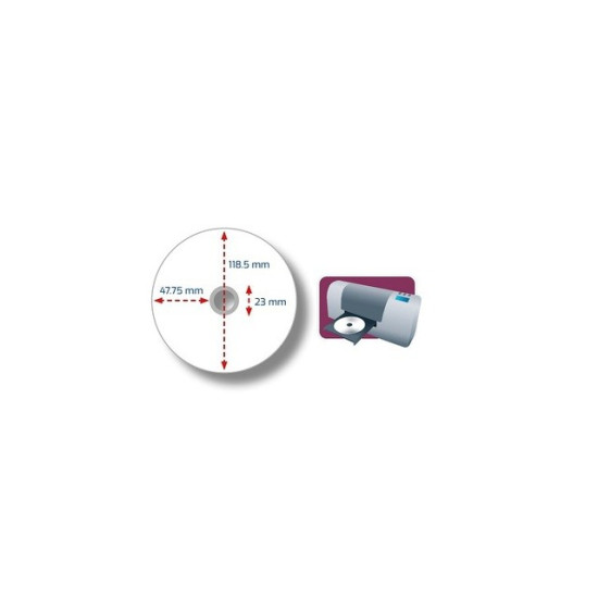 DVD-R My Media 4.7GB x16 Wrap Printable (50 spindle) 