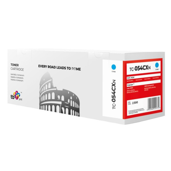 Toner do Canon LBP 620C 054H TC-054CXN błękitny 100% nowy