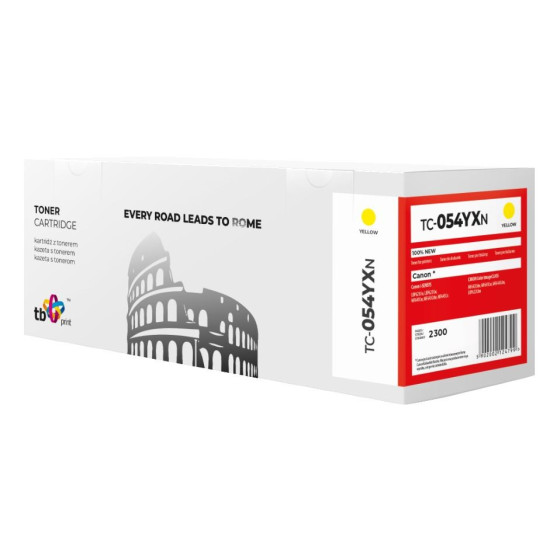 Toner do Canon LBP 620C 054H TC-054YXN żółty 100% nowy