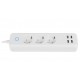 Listwa przedłużacz SMART HOME WIFI 1.7M 3X SCHUKO 10A 4XUSB 2.1A 