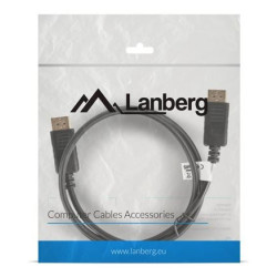 Kabel DisplayPort M/M 4K 1M czarny 