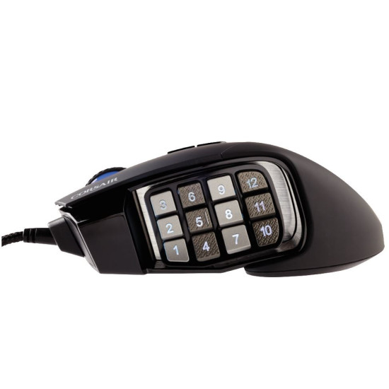 Mysz Scimitar Elite RGB 18000 DPI Black 