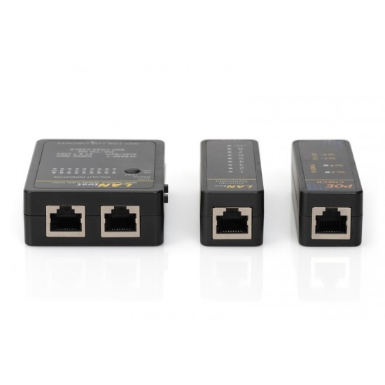 Tester kabli sieciowych i komunikacyjnych (RJ45, RJ12, RJ11, BNC) 