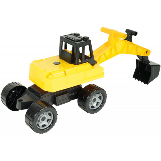 Pojazd Koparka 70 cm black /yellow