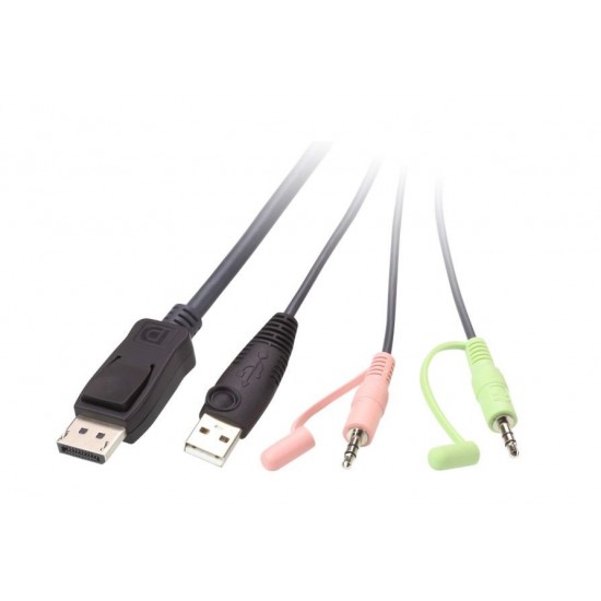 Przełącznik 2 portowy USB DP Cable KVM Switch CS22DP 