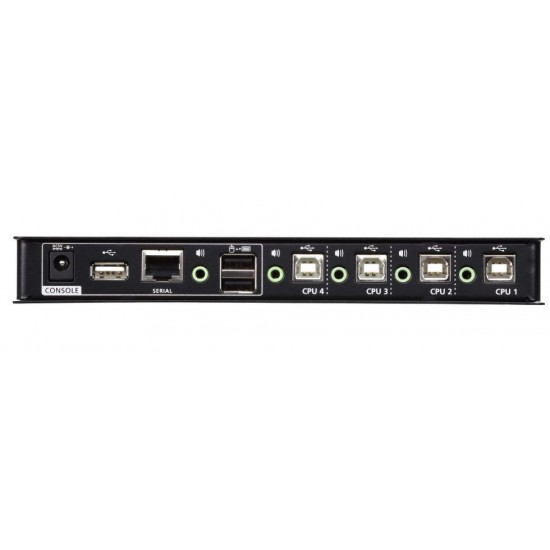 Przełącznik 4 portowy USB KM Switch CS724KM-AT