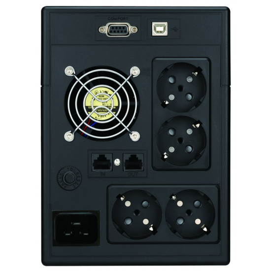 Zasilacz UPS Line-Interactive 3000VA SCL 4X PL 230V, RJ11/45 IN/OUT, USB, LCD