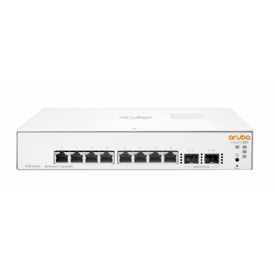 Przełącznik Aruba Instant On 8x1GbE 2xSFP JL680A Przełącznik Aruba Instant On 8x1GbE 2xSFP JL680A
