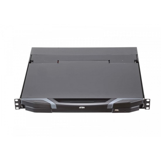 Konsola Short Depth USB HDMI DVI VGA Dual Rail LCD