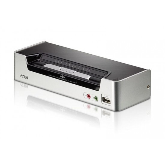 Przełącznik KVMP USB HDMI/Audio CS1792-AT-G 