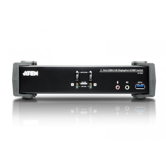 Przełącznik KVMP USB 3.0 4K DisplayPort CS1922