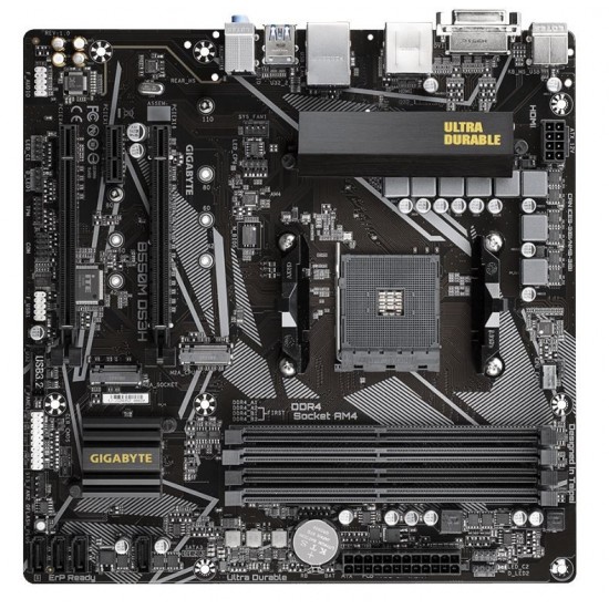 Płyta główna B550M DS3H AM4 4DDR4 HDMI/DVI M.2 USB3.2 mATX