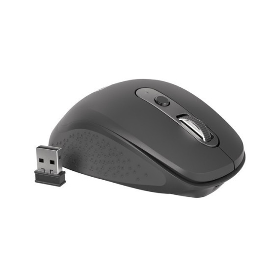 Mysz bezprzewodowa Falcon 3200 DPI 2.4GHz + BT 5.0 Czarna 