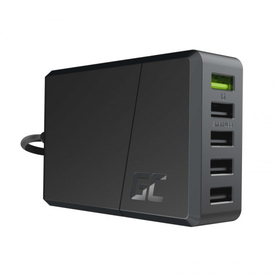 Ładowarka sieciowa ChargeSource 5 5xUSB z szybkim ladowaniem 52W 