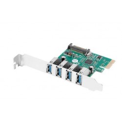 Karta PCI.EX-> USB 3.1 Gen1 PCE-US3-004 