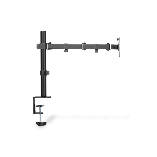 Uchwyt biurkowy pojedyńczy z zaciskiem 1xLCD max. 32 cale max. 8 kg uchylno-obrotowy 270 (PIVOT)