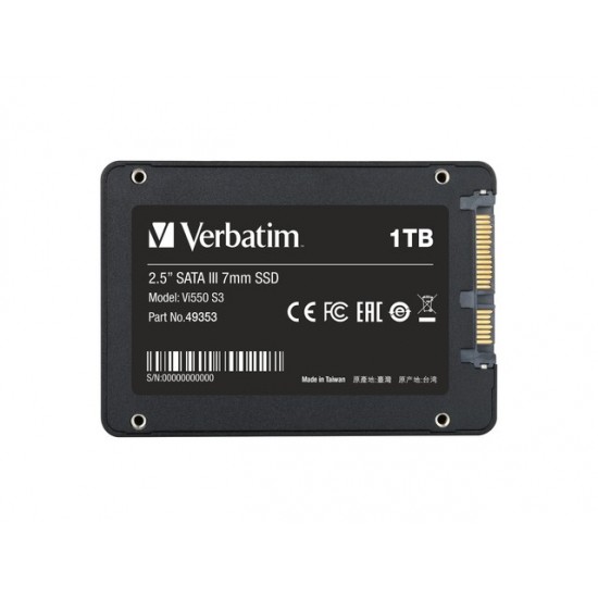 Dysk SSD wewnętrzny 1TB SATA III Czarny 