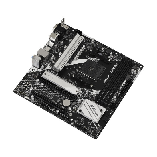 Płyta główna A520M Pro4 AM4 4DDR4 HDMI/DP/VGA M.2 mATX 