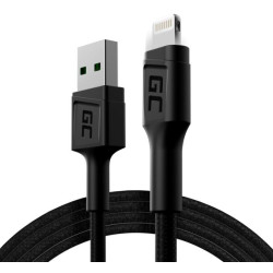Kabel GCRay USB-Lightning 120cm, podświetlenie LED 