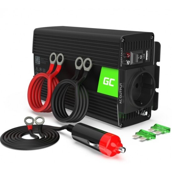 Przetwornica 24V/230V 300W/600W Mod sinus Przetwornica 24V/230V 300W/600W Mod sinus