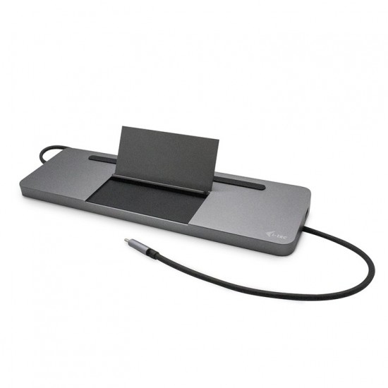 Stacja dokująca USB-C Metal Ergonomic 4K 3x Display Docking Station Power Delivery 85 W 