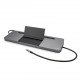 Stacja dokująca USB-C Metal Ergonomic 4K 3x Display Docking Station Power Delivery 85 W 